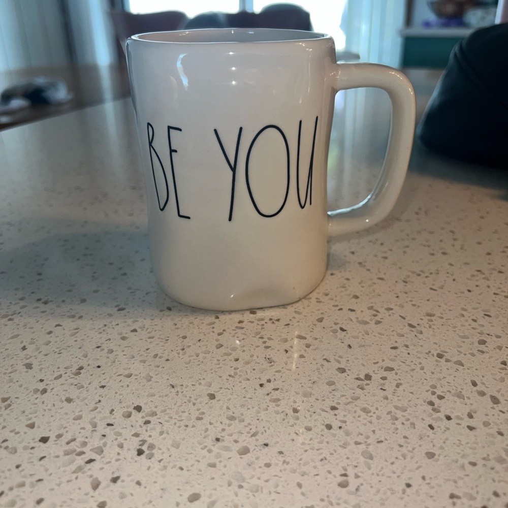 Rae Dunn White 'Be You' Mug